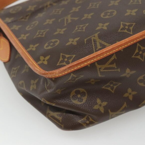 Preowned Authentic Louis Vuitton Monogram Gibeciere GM Shoulder Bag - Picture 10 of 15